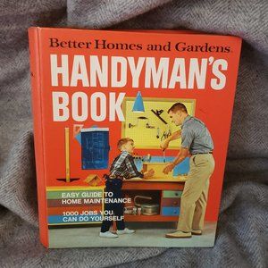 Better Homes and Gardens Handyman's Book 1974